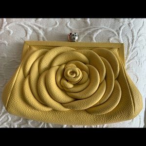 Brighton adorable yellow clutch bag